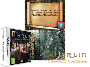 Merlin - A Servant of Two Masters (Europe) Cover